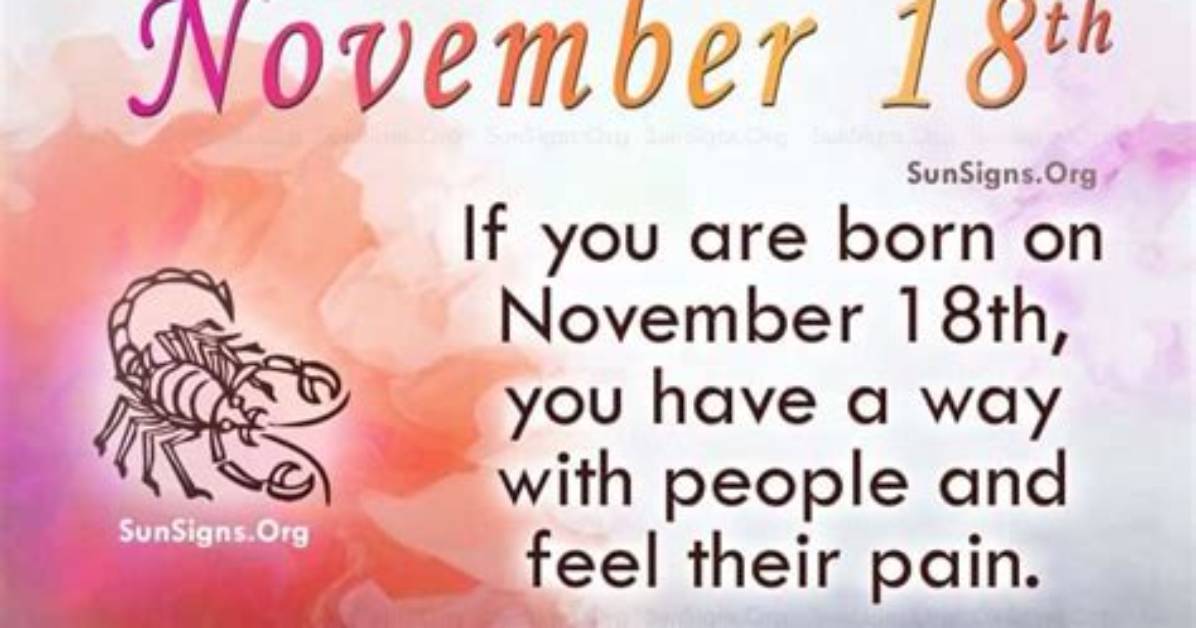 November 18 Famous Birthdays - All Famous Birthdays