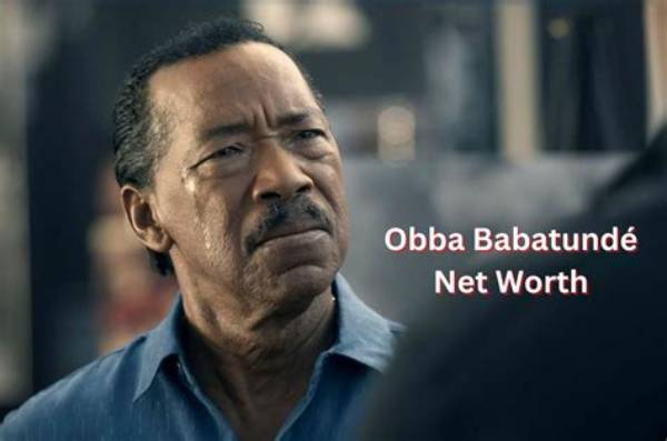 Obba Babatunde Net Worth, Age, Height, Bio, Birthday, Wiki!