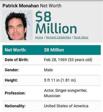 Patrick Monahan Net Worth, Age, Height, Bio, Birthday, Wiki!