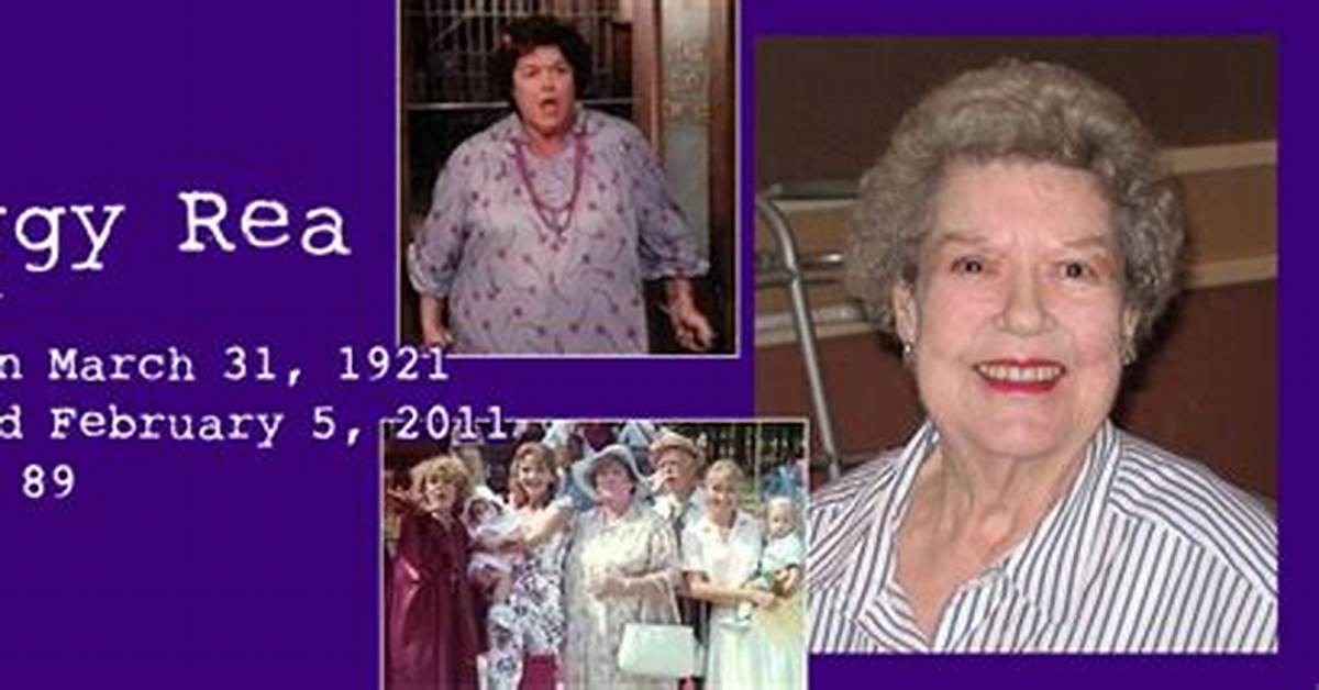 Peggy Rea Net Worth, Age, Height, Bio, Birthday, Wiki!
