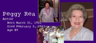 Peggy Rea Net Worth, Age, Height, Bio, Birthday, Wiki!
