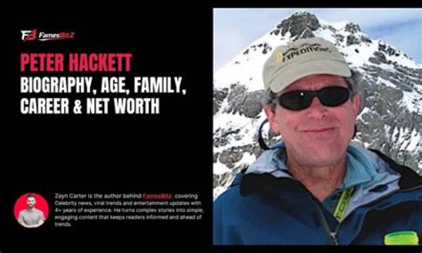 Peter Hackett Net Worth, Age, Height, Bio, Birthday, Wiki!