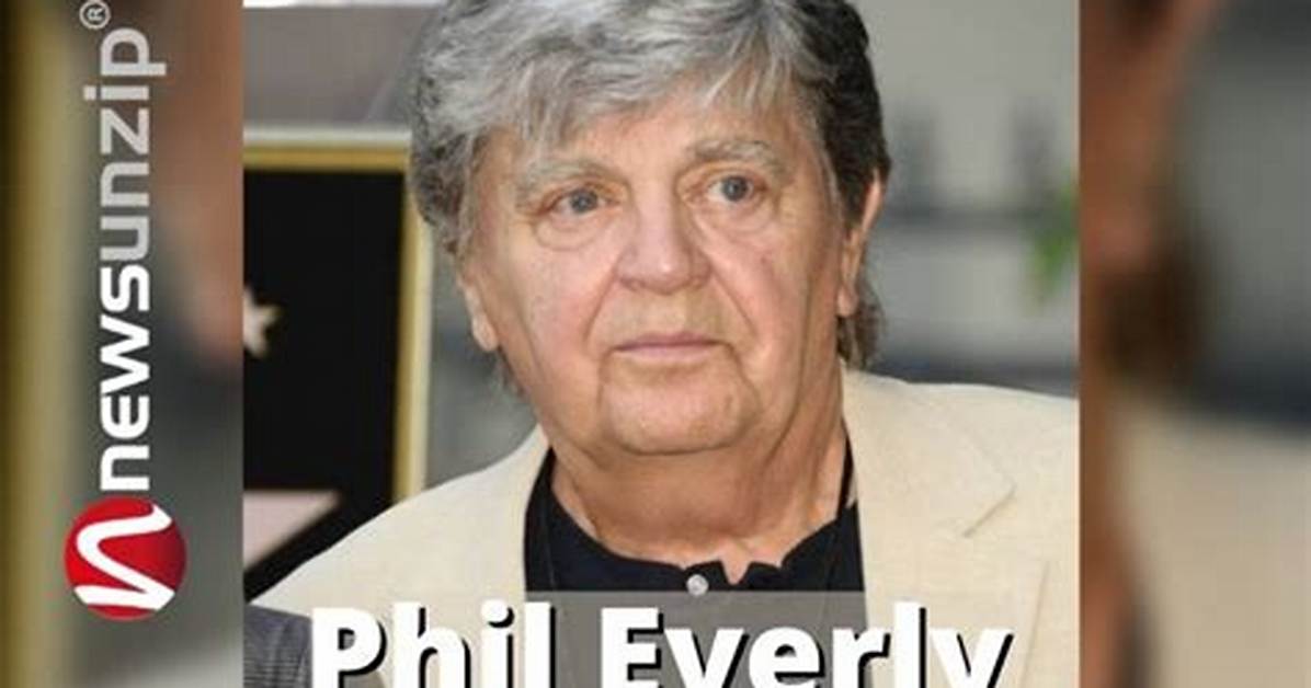 Phil Everly Net Worth, Age, Height, Bio, Birthday, Wiki!