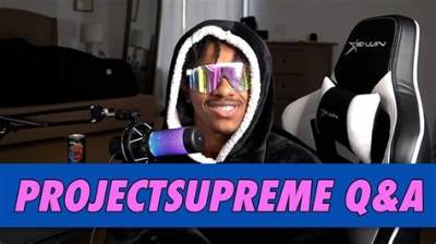 Projectsupreme Net Worth, Age, Height, Bio, Birthday, Wiki!