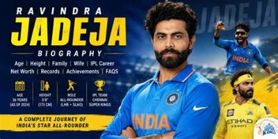 Ravindra Jadeja Net Worth, Age, Height, Bio, Birthday, Wiki!
