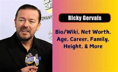 Ricky Gervais Net Worth 2024, Age, Height, Bio, Birthday, Wiki!