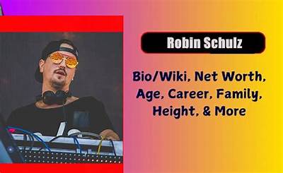 Robin Schulz - Net Worth, Age, Height, Birthday, Bio, Wiki!