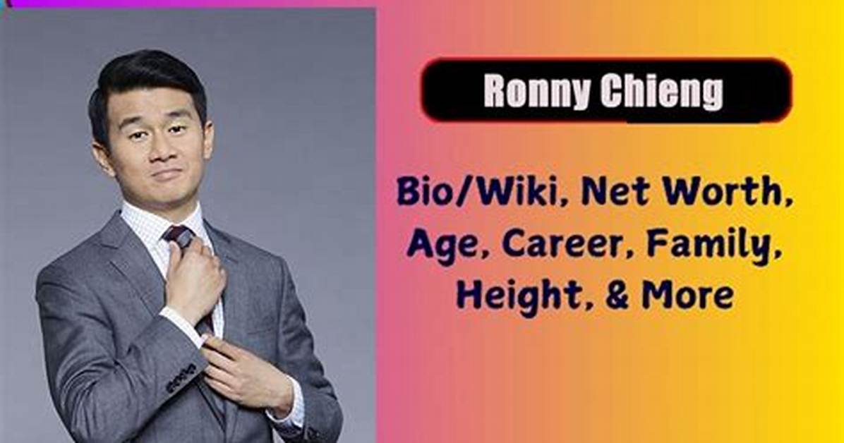 Ronny Chieng Net Worth, Age, Height, Bio, Birthday, Wiki!