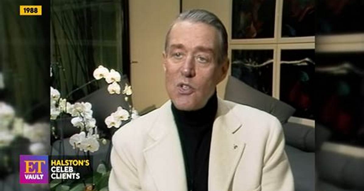 Roy Halston Frowick Net Worth, Age, Height, Bio, Birthday, Wiki!