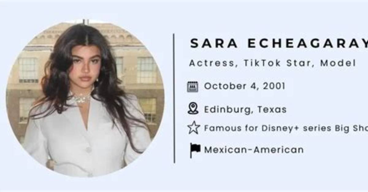 Sara Echeagaray Net Worth, Age, Height, Bio, Birthday, Wiki!