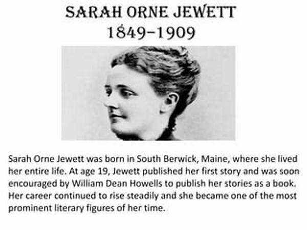 Sarah Orne Jewett Net Worth, Age, Height, Bio, Birthday, Wiki!