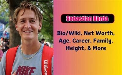 Sebastian Korda Net Worth 2024, Age, Height, Bio, Birthday, Wiki!