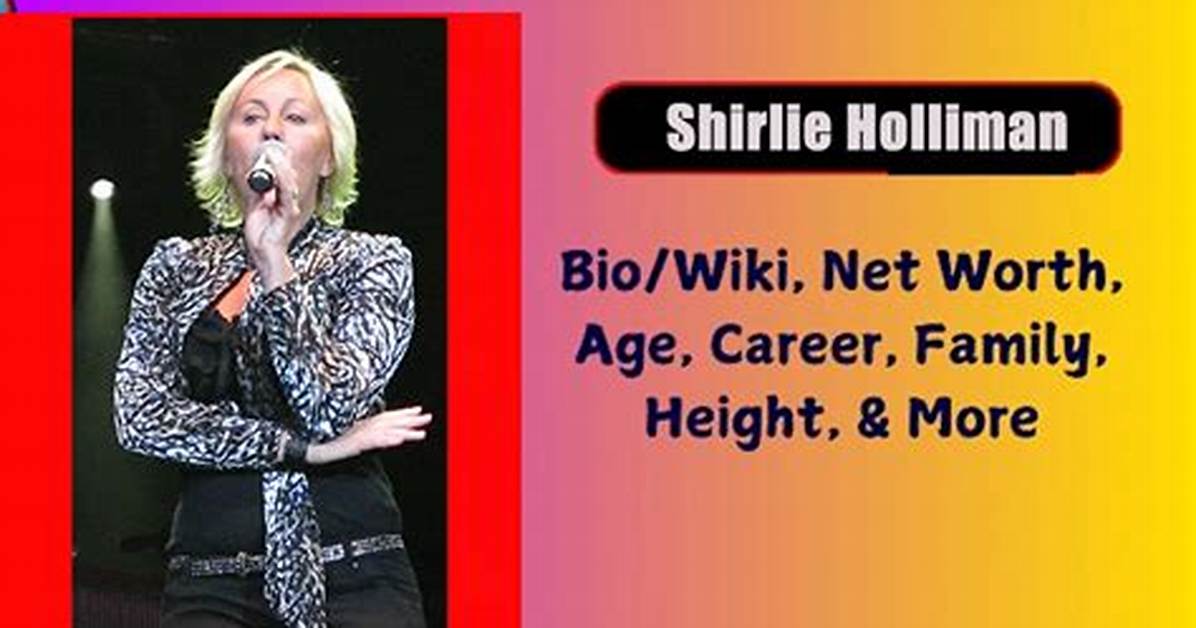 Shirlie Holliman Net Worth, Age, Height, Bio, Birthday, Wiki!