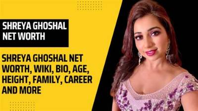 Shreya Ghoshal Net Worth, Age, Height, Bio, Birthday, Wiki!