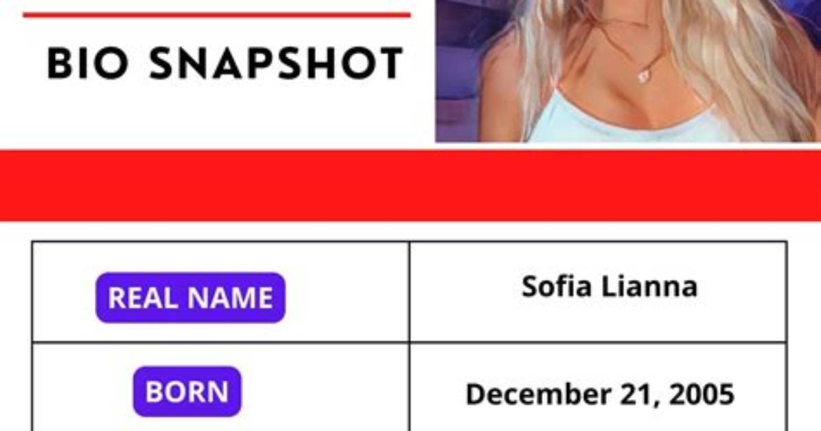 Sophia Diana Net Worth, Age, Height, Bio, Birthday, Wiki!