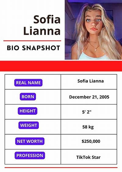 Sophia Diana Net Worth, Age, Height, Bio, Birthday, Wiki!