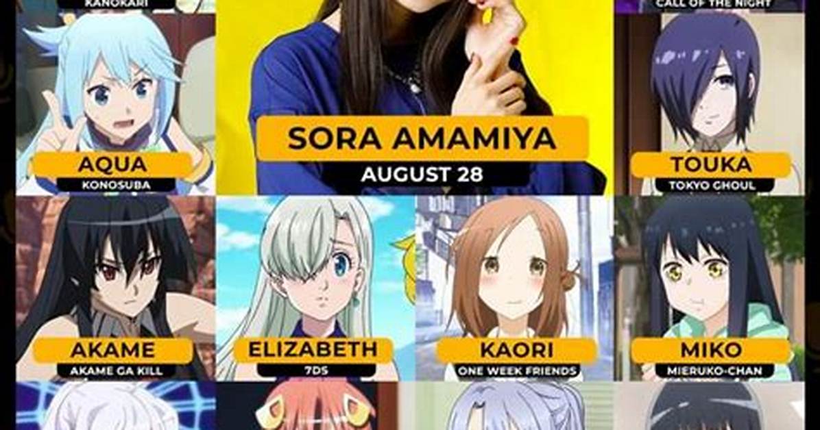 Sora Amamiya Net Worth 2024, Age, Height, Bio, Birthday, Wiki!