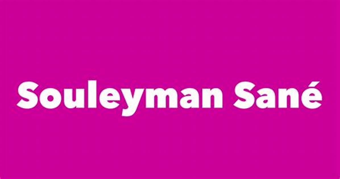 Souleyman San%C3%A9 Net Worth Age Height Birthday 1200. Jpg