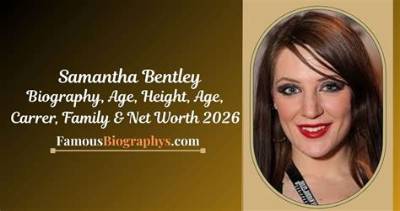 Stephanie Bentley Net Worth, Age, Height, Bio, Birthday, Wiki!