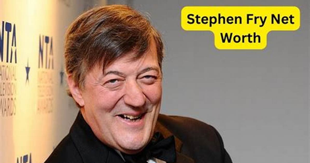 Stephen Fry Net Worth 2024, Age, Height, Bio, Birthday, Wiki!