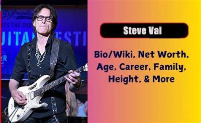 Steve Vai Net Worth, Age, Height, Bio, Birthday, Wiki!