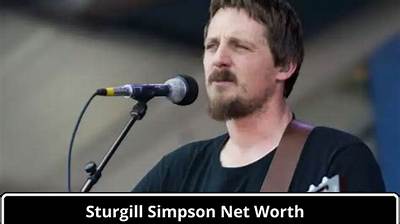 Sturgill Simpson Net Worth, Age, Height, Bio, Birthday, Wiki!