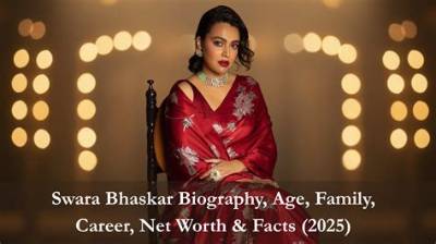 Swara Bhaskar Net Worth, Age, Height, Bio, Birthday, Wiki!