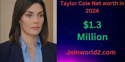 Taylor Cole Net Worth 2024, Age, Height, Bio, Birthday, Wiki!