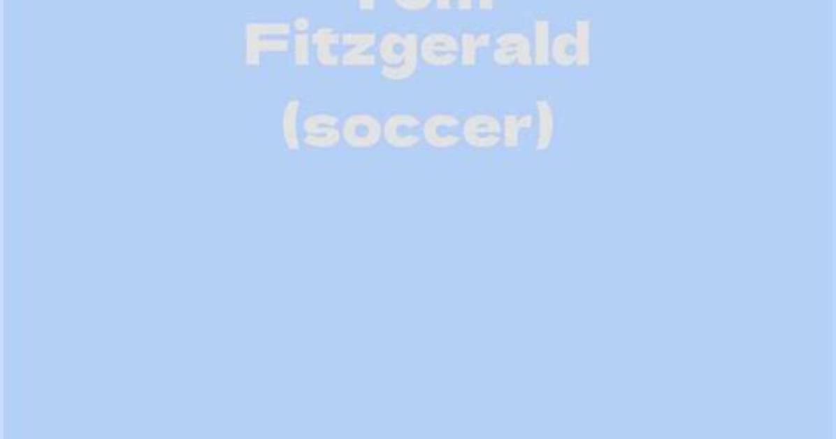 Tom Fitzgerald Net Worth, Age, Height, Bio, Birthday, Wiki!