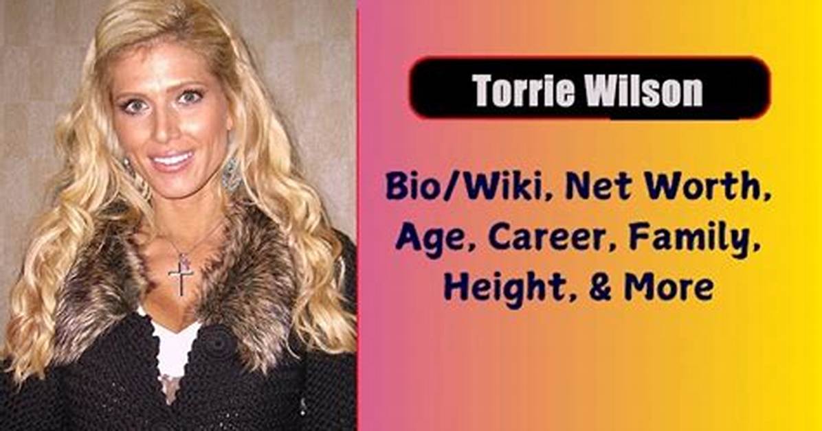 Torrie Wilson Net Worth, Age, Height, Bio, Birthday, Wiki!
