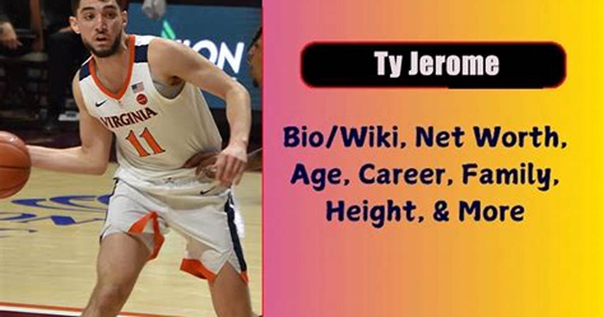 Ty Jerome Net Worth, Age, Height, Bio, Birthday, Wiki!