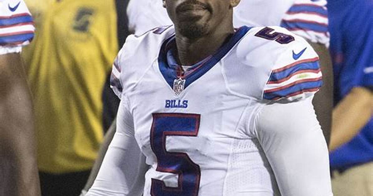 Tyrod Taylor Net Worth, Age, Height, Bio, Birthday, Wiki!