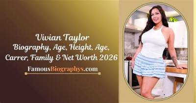 Van Taylor - Net Worth, Age, Height, Birthday, Bio, Wiki!