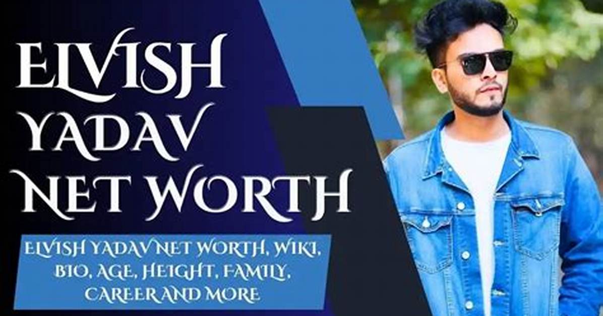 Vijay Yadav - Net Worth, Age, Height, Birthday, Bio, Wiki!