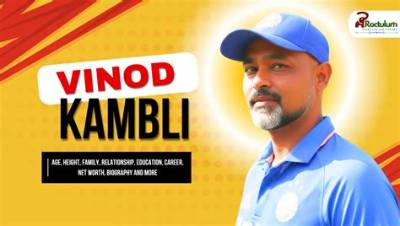 Vinod Kambli - Net Worth, Age, Height, Birthday, Bio, Wiki!