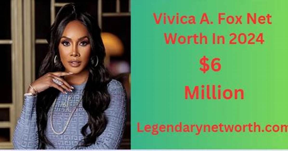 Vivica A. Fox Net Worth, Age, Height, Bio, Birthday, Wiki!
