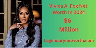Vivica A. Fox Net Worth, Age, Height, Bio, Birthday, Wiki!