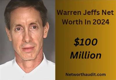 Warren Jeffs Net Worth, Age, Height, Bio, Birthday, Wiki!