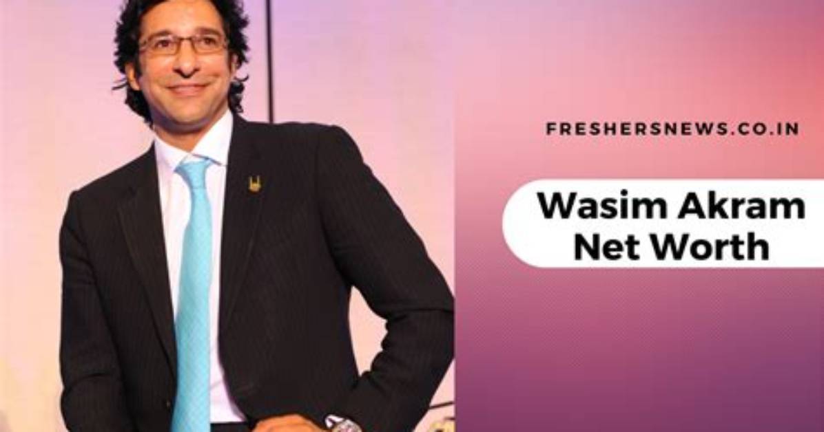 Wasim Akram - Net Worth, Age, Height, Birthday, Bio, Wiki!