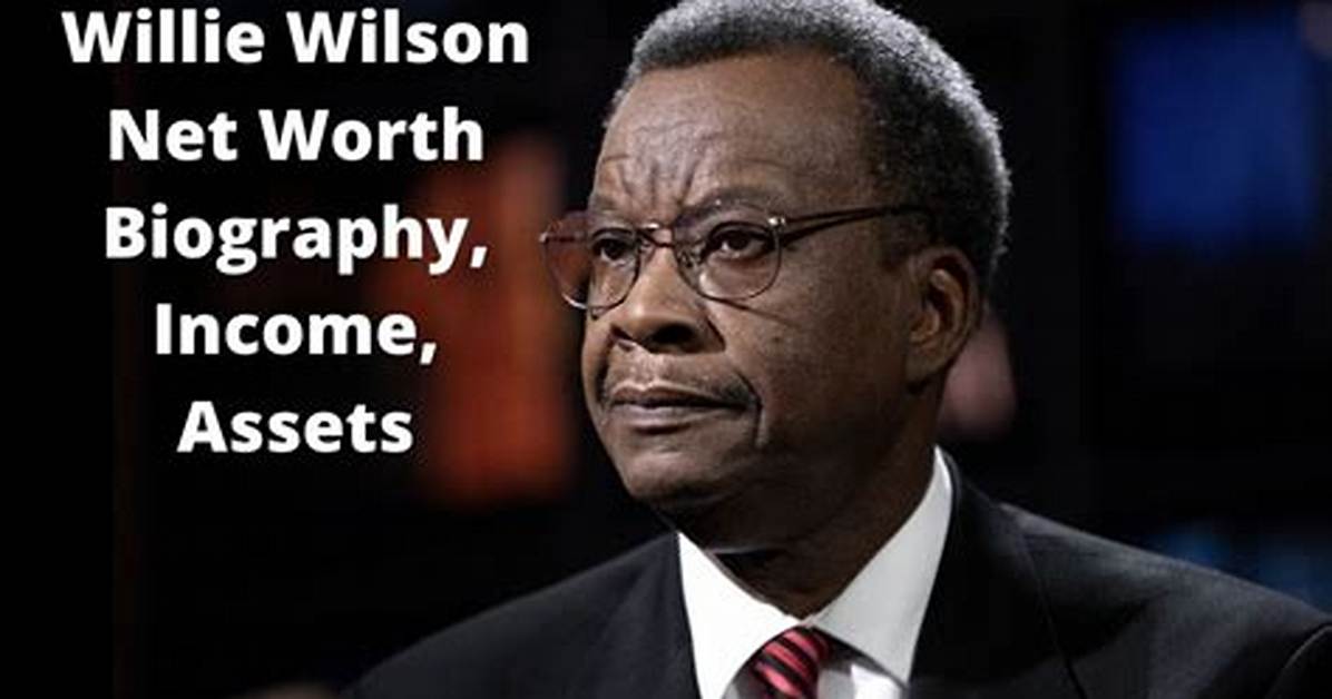 Willie Wilson Net Worth, Age, Height, Bio, Birthday, Wiki!