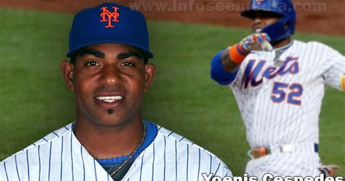 Yoenis Cespedes Net Worth, Age, Height, Bio, Birthday, Wiki!